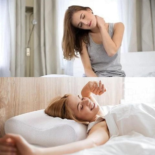 oreiller douleur nuque, meilleur oreiller cervical, réveil douleur cervicale