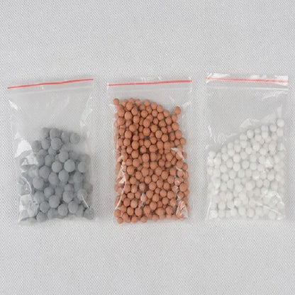 Bille Minerales Pommeau de Douche Anti Calcaire, Pommeau Douche Economique, Économiseur Eau Douche, Pommeau Douche , Poire de Douche