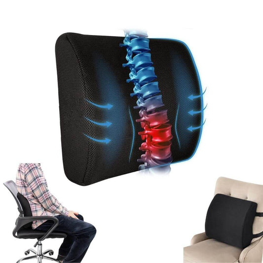 Coussin Lombaire et Dorsal, Soulage Douleurs Dos et Lombaires