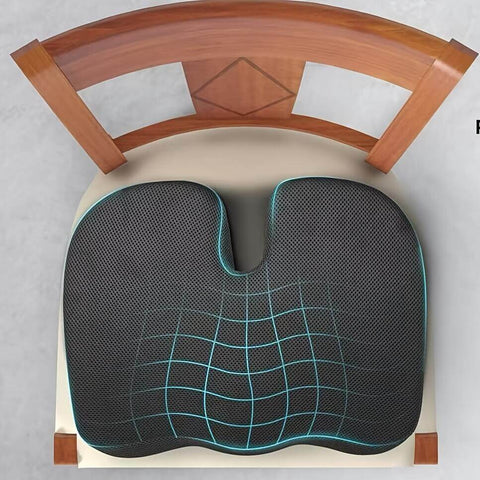 coussin fessier anti escarres, galette de chaise en Gel, coussin sciatique chaise, coussin coccyx, coussin chaise lombaire, coussin nid abeille