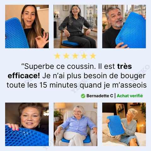 coussin anti escarre fessier, coussin sciatique chaise, coussin coccyx et lombaire