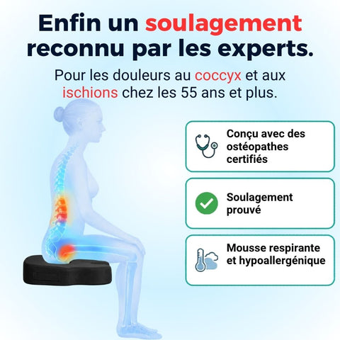 coussin anti escarres fessier, galette de chaise en Gel, coussin sciatique chaise, coussin coccyx, coussin chaise lombaire, coussin voiture