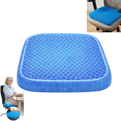 Coussin Ergonomique en Gel — Soulagement Sciatique, Coccyx & Anti-Escarre