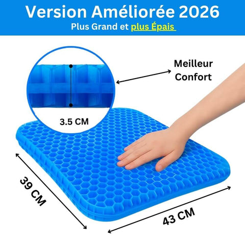 Coussin Anti Escarres en Gel pour Siège