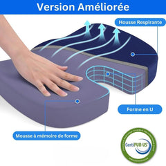 Coussin de Siège Ergonomique