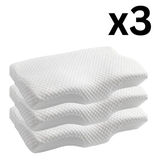 3x Oreillers Ergonomiques