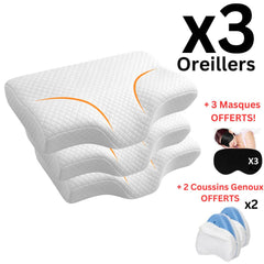 Oreiller Orthopédique à Mémoire de Forme