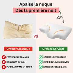 Oreiller Cervical Ergonomique