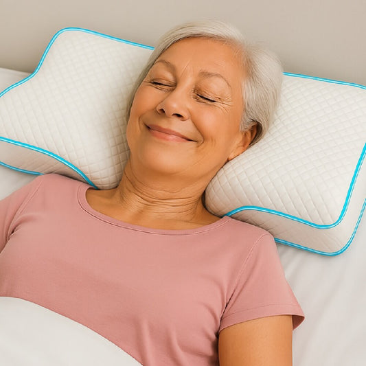 Oreiller Ergonomique Memoire de forme, Coussin Cervical Orthopédique, Oreiller Therapeutique