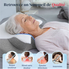 Oreiller Cervical Ergonomique - Design Papillon