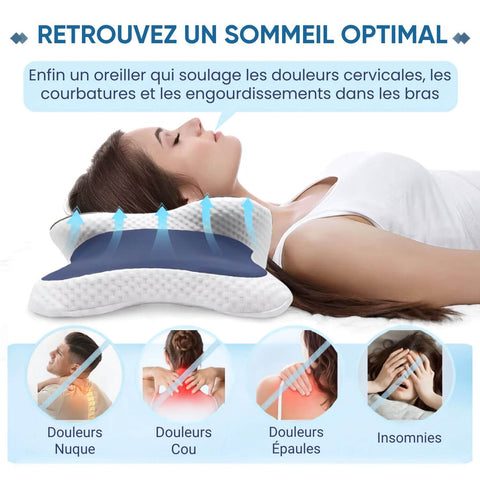 Oreiller Cervical Ergonomique 3.0