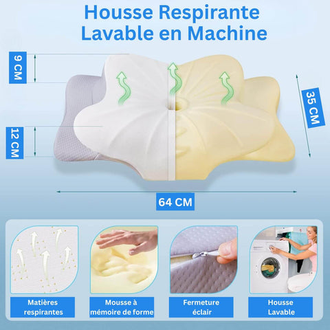 Oreiller Cervical Ergonomique 3.0