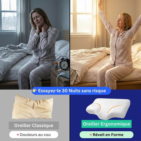 Oreiller Cervical Ergonomique