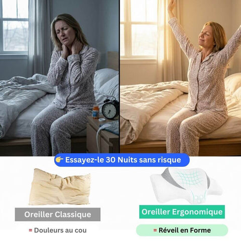 Oreiller Ergonomique Relaxant
