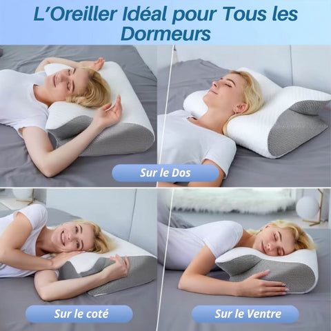 Oreiller Anti Ronflement Ergonomique