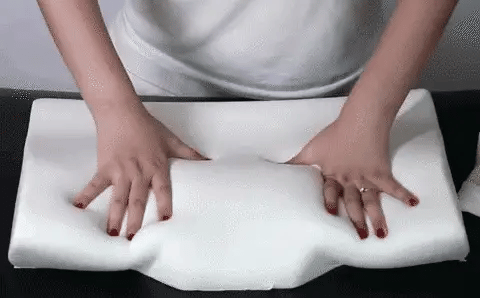 Oreiller Douleurs Cervicales, Ergonomique, Coussin Memoire de Forme