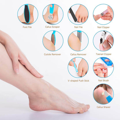 Kit de Pédicure 8 en 1 - Premium