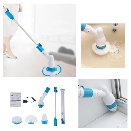 Brosse Nettoyage Electrique, Brosse Récurage Rotative,  Turbo Spin Salle de Bain