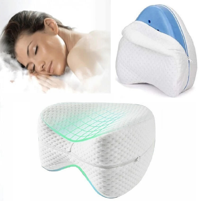 Coussin entre Genoux, Coussin entre les jambes, Coussin Genoux, Coussin Genoux Arthrose