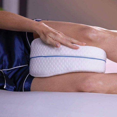 Coussin ergonomique pour les genoux et les jambes