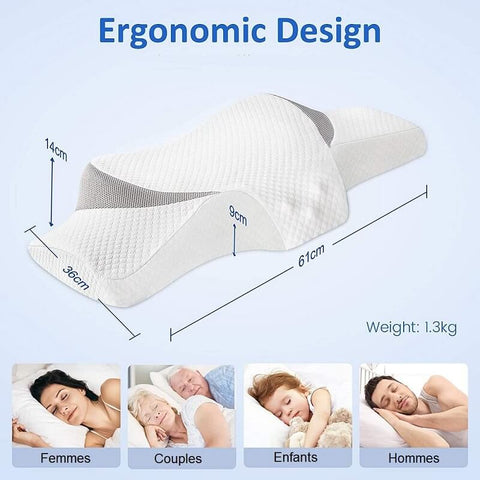 Oreiller Cervical Ergonomique