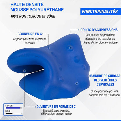 Douleurs cervicales, Coussin Cervical, Soulager Cervicales Traction