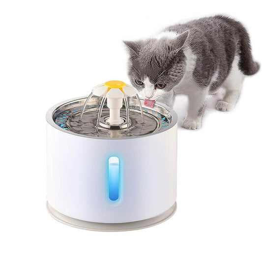 fontaine eau pour chat, distributeur eau chat, fontaine chat automatique